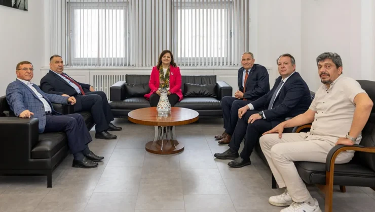 Muhalefetteki İl Başkanları, Köksal’ı Ziyaret Etti