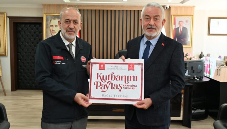 Başkan Başdeğirmen’den Anlamlı Bağış: Kurbanını Filistin’e Gönderdi