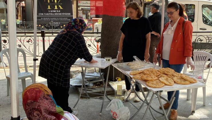 CHP’li Kadınlardan Görkem Efe için anlamlı kermes