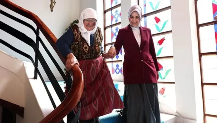 Vali Yiğitbaşı, Kocatepe’den Ziyaretçi Şerife Teyze’yi Makamında Ağırladı