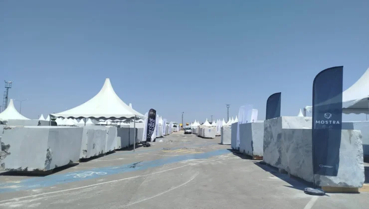 Afyonkarahisar Blok Mermer Fuarı Kapılarını Açtı