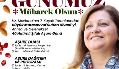 10 Temmuz’da Dualar Sultan Divani Hazretleri İçin Yükselecek