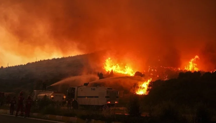 Orman Yanıyor, Türkiye Tek Yürek! Tahir Büyükakın: “Karadan da havadan da mücadele sürüyor”