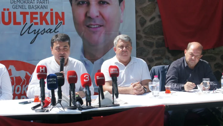 DP Lideri Uysal: “Türkiye Siyasi ve Ekonomik Bir Çöküş Sürecinde”