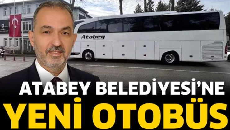 Atabey Belediyesi’ne Yeni Otobüs
