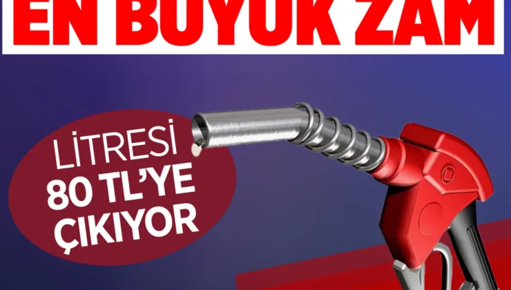 Motorin zammı kesinleşti gece litresi 80 TL’yi vuracak!