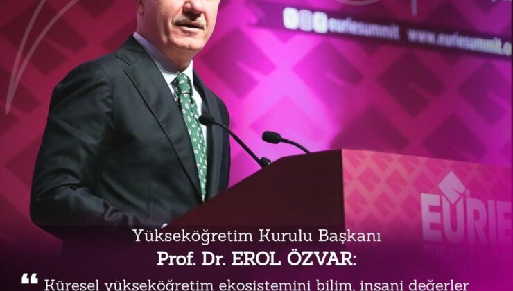 Erol Özvar, Türk yükseköğretiminin 2030 vizyonunu dünyaya anlattı