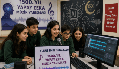 Afyonkarahisar’da ortaokul öğrencilerinden yapay zekâ destekli müzik başarısı
