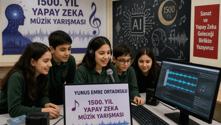 Afyonkarahisar’da ortaokul öğrencilerinden yapay zekâ destekli müzik başarısı