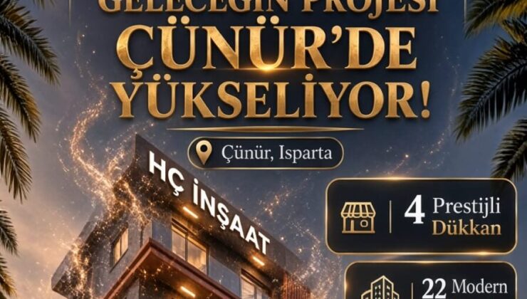 HÇ Grand Palace Isparta’da yükseliyor: Tıp Fakültesi bölgesine yeni nesil yaşam projesi