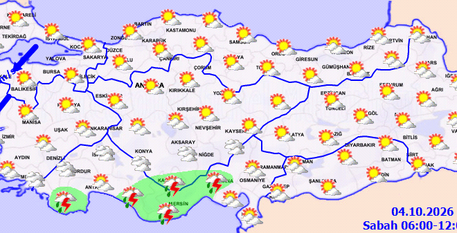 Meteoroloji’den yeni hafta uyarısı: Yağışlı hava etkisini sürdürecek