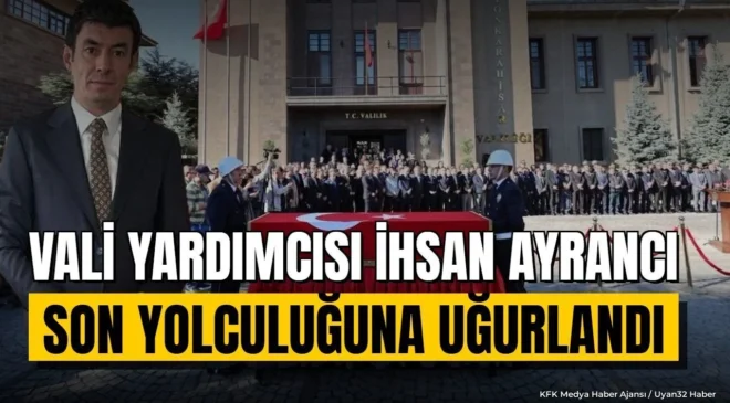 İHSAN AYRANCI SON YOLCULUĞUNA UĞURLANDI: BABASININ SÖZLERİ CEMAATİ DUYGULANDIRDI